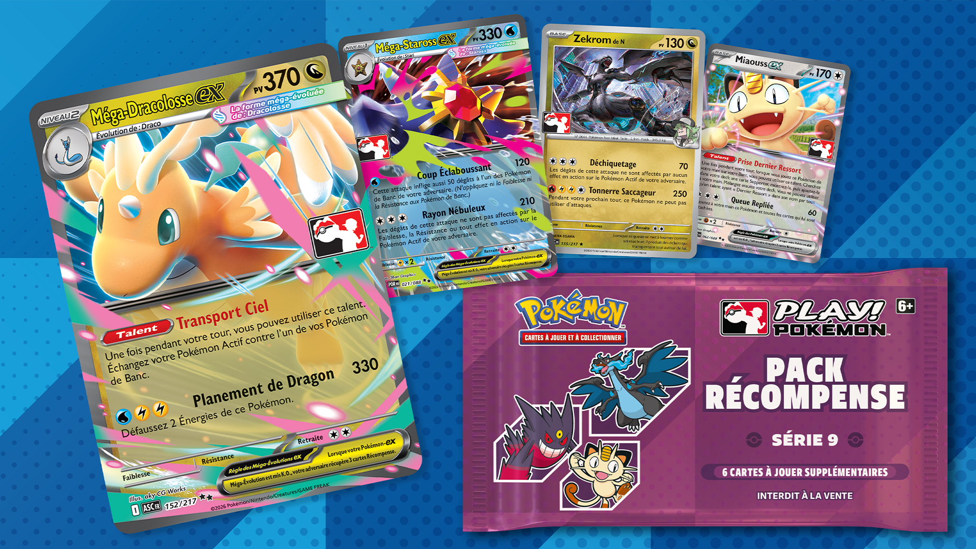 Recevez des Packs Récompense Play! Pokémon – Série 9 dans votre magasin de jeux