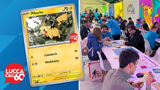 Vieni a giocare con Pokémon a Lucca Comics & Games 2026