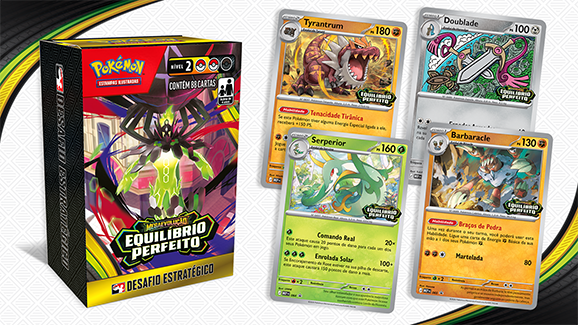 Participe do pré-lançamento de Megaevolução — Equilíbrio Perfeito do Pokémon Estampas Ilustradas