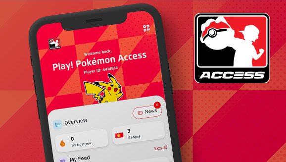 Découvrez la nouvelle application Play! Pokémon Access