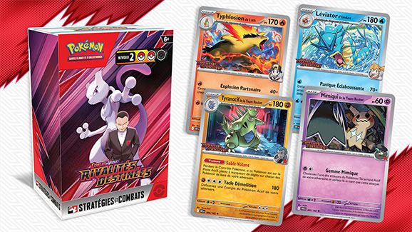 Obtenez les nouvelles cartes d’Écarlate et Violet – Rivalités Destinées en avant-première