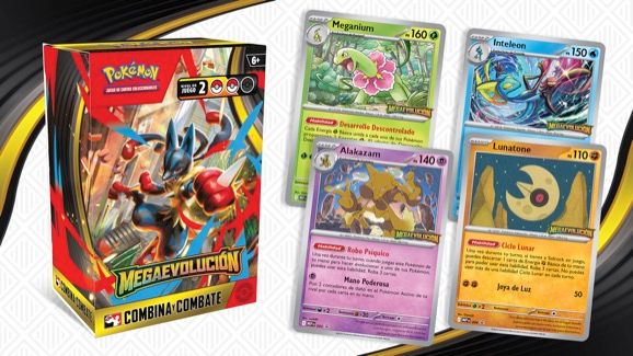 Consigue las nuevas cartas de Megaevolución antes que nadie