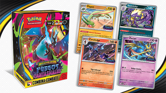 Play at a Pokémon TCG: Mega Evolution—Phantasmal Flames Prerelease