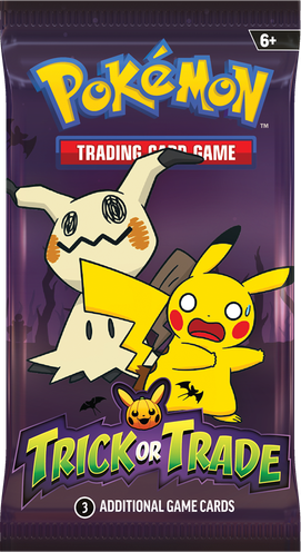 Celebra Pokéween en tu Play! Pokémon Store local, y recibe 1 sobre de refuerzo Trick or Trade y 1 carta promo de Spiritomb.