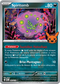 Fêtez Pokéween dans votre Play! Pokémon Store et frissonnez de plaisir en obtenant un BOOster et une carte promo Spiritomb.