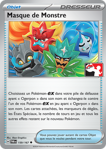 Emballage de Packs Récompense Play! Pokémon et des cartes du JCC Pokémon.