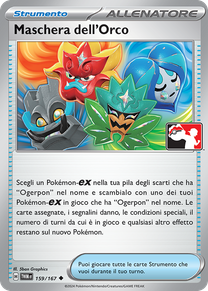 Incarti di buste premio Play! Pokémon e carte del GCC Pokémon.