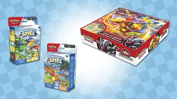 Eine Gruppe von Spielprodukten.