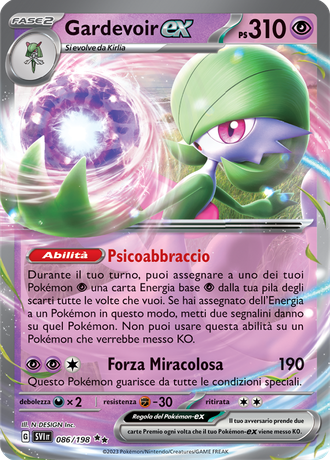 Carta del GCC Pokémon di Gardevoir-ex.